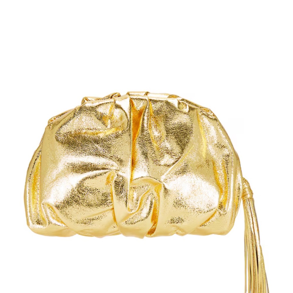 Rebecca Minkoff Shimmering Gold Clutch